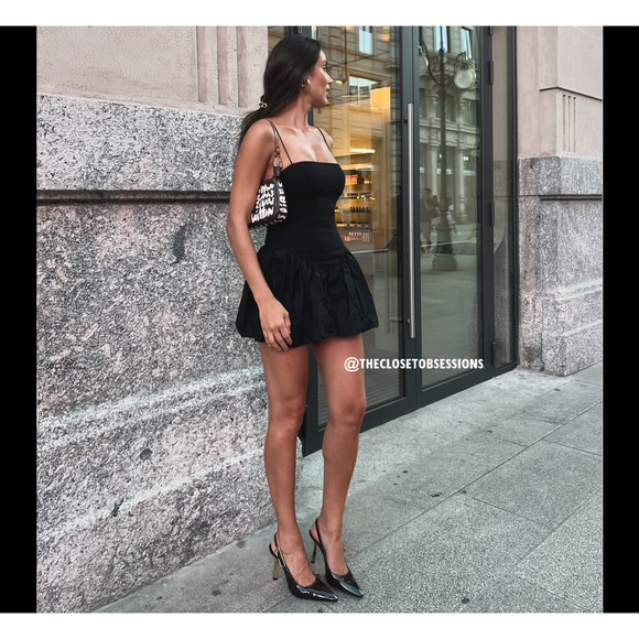 ZARA BLOGGER FAVE!!! Fitted Mini Dress NWT - Picture 15 of 16